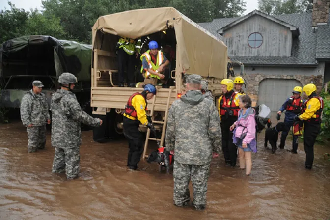 Arzobispado de Denver ofrece oraciones y apoyo a víctimas de inundaciones