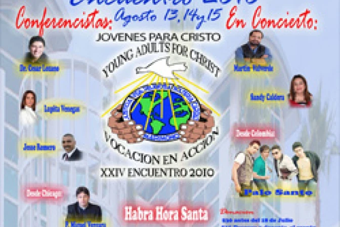 "Jóvenes para Cristo" anuncian encuentro 2010 en California