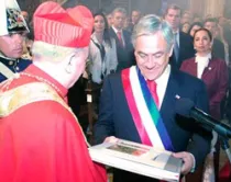 Cardenal Francisco Javier Errázuriz / Presidente Sebastián Piñera
