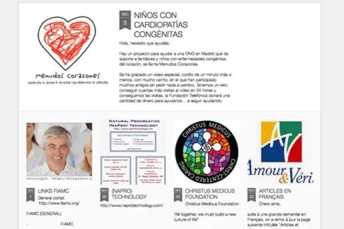 Federación internacional de médicos católicos presenta nuevo blog