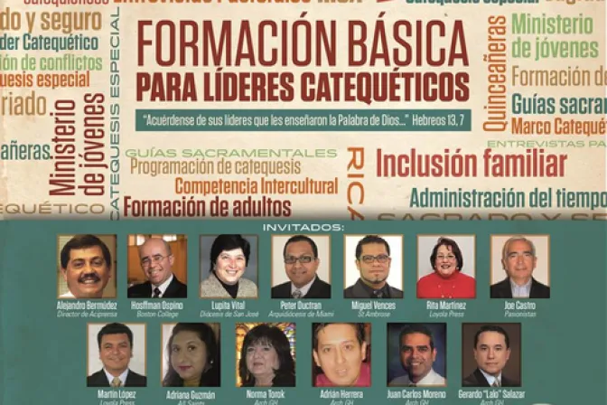 EEUU: Organizan evento de “Formación Básica de Líderes Catequéticos”