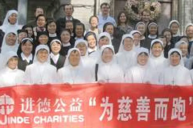 80 religiosas corren maratón en China por obras de caridad de la Iglesia