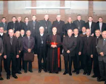 Los obispos de Chile con el Cardenal Tarcisio Bertone, Secretario de Estado Vaticano