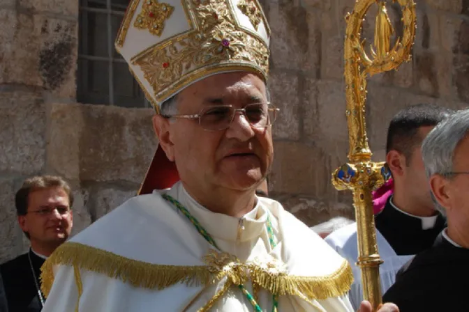 Patriarca de Jerusalén presidirá Misa de clausura del Año de la Fe en Tierra Santa