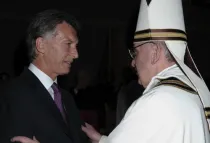 Papa Francisco junto a Mauricio Macri. Foto: Gobierno de la Ciudad de Buenos Aires