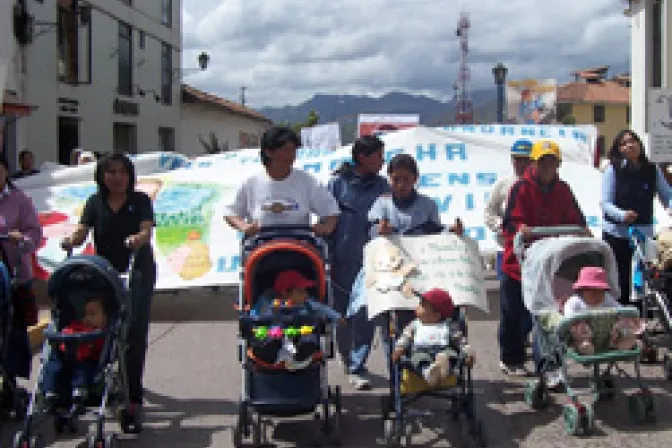Anuncian gran marcha pro-vida y contra el aborto en Cusco