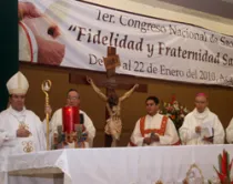 Misa inaugural del Primer Congreso Nacional de Sacerdotes en México (foto CEM)