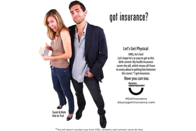 Promueven promiscuidad con publicidad de ObamaCare en EEUU