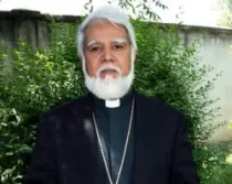 Mons. Joseph Coutts, Obispo de Faisalabad y Presidente de la Conferencia Episcopal de Pakistán (foto AIN)