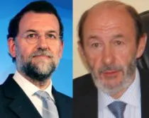 Mariano Rajoy / Alfredo Pérez Rubalcaba