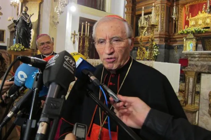 Cardenal Rouco pide urgente reforma de ley del aborto