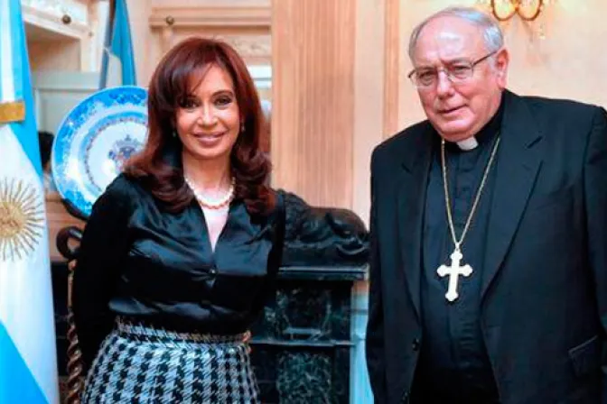 Obispos de Argentina rezan por la salud de Presidenta Cristina Fernández