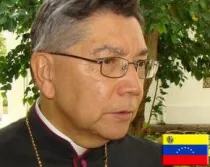 Mons. Ubaldo Santana, Presidente de la Conferencia Episcopal Venezolana