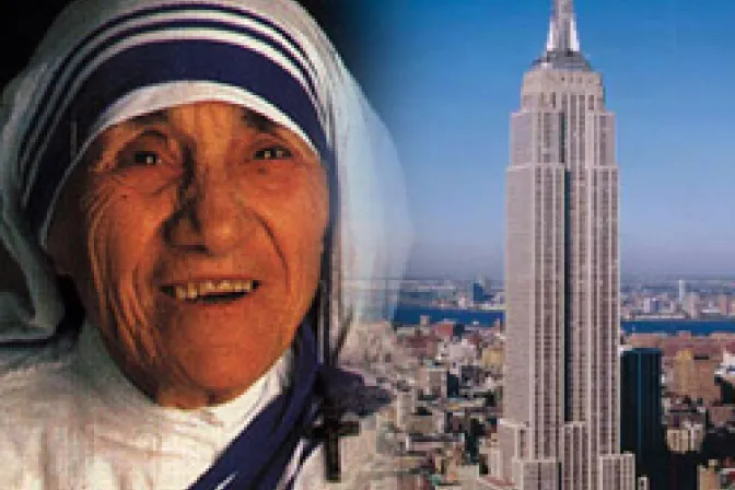 Empire State rechaza homenaje a Madre Teresa en Nueva York