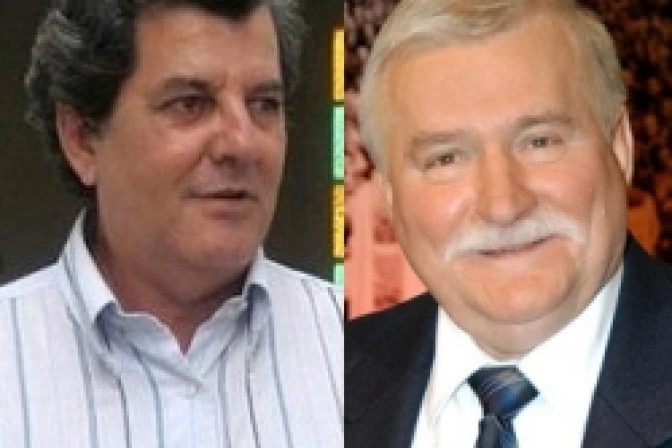 Lech walesa llama "amigo" a Payá y destaca el valor de la fe