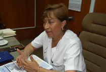 Dra. Zarela Solís, directora del Hospital Arzobispo Loayza