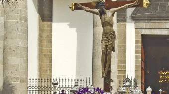 Imagen del Santo Cristo de La Laguna (Tenerife, España).