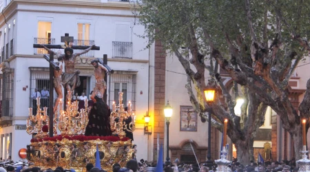 La procesión del Cristo del buen ladrón en Sevilla 04122024