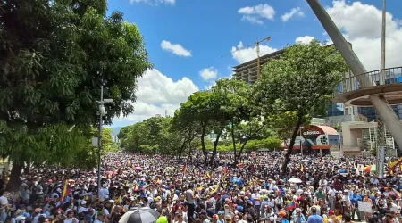 Protesta en Caracas