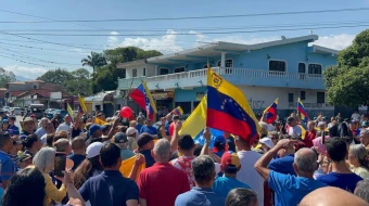 Protestas en Venezuela, este 9 enero de 2025, con miras a la juramentación presidencial del próximo 10 de enero.