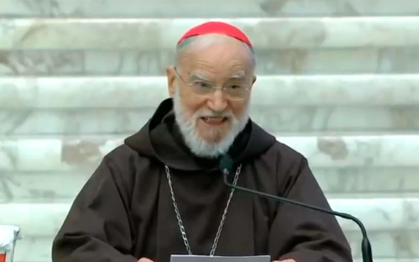 Cardenal Raniero Cantalamessa. Crédito: Vatican News.