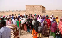 Refugiados en Burkina Faso.