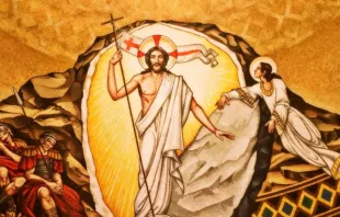 Mosaico de la Resurrección de Cristo en la Basílica Nacional de la Inmaculada Concepción en Washington D.C. Crédito: Flickr Lawrence OP (CC-BY- NC-ND-2.0)