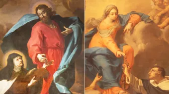 La tradición cuenta que Cristo le entregó uno de sus clavos a Santa Teresa de Jesús y que la Virgen se apareció a Santo Domingo de Guzmán para enseñarle el Santo Rosario