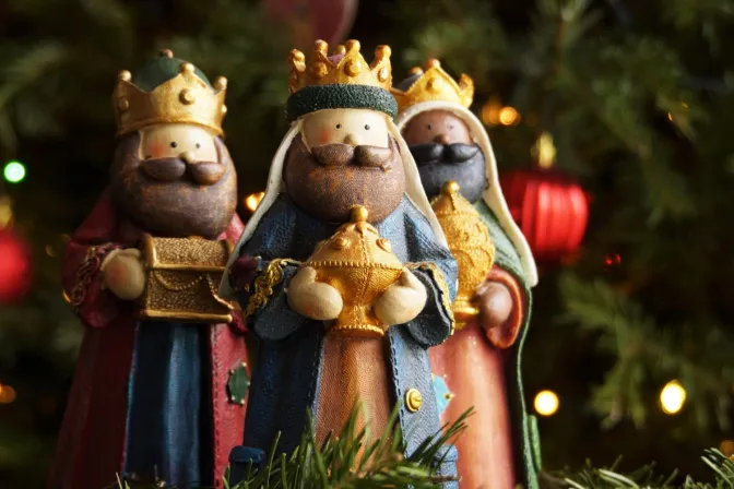 Representación de los Reyes Magos