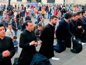 Santuario de la Virgen de Chiquinquirá será sede del Rosario Nacional de Hombres de Colombia