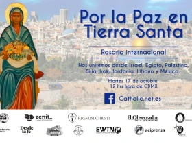 ¿Cómo puedes sumarte a la oración mundial por la paz en Tierra Santa este 17 de octubre?