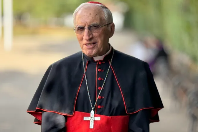 El Cardenal español Antonio María Rouco Varela.