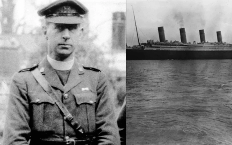 El sacerdote jesuita que capturó las últimas fotos del Titanic a flote