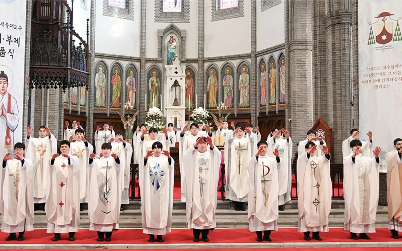 La Arquidiócesis de Seúl inauguró “la era de los 1.000 sacerdotes”