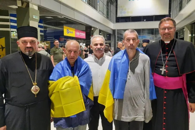 Sacerdotes ucranianos liberados