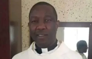 P. Gabriel Ukeh, secuestrado en la Arquidiócesis de Kaduna, Nigeria, el 9 de junio de 2024. Crédito: Arquidiócesis de Kaduna