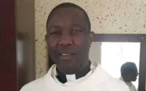 P. Gabriel Ukeh, secuestrado en la Arquidiócesis de Kaduna, Nigeria, el 9 de junio de 2024.