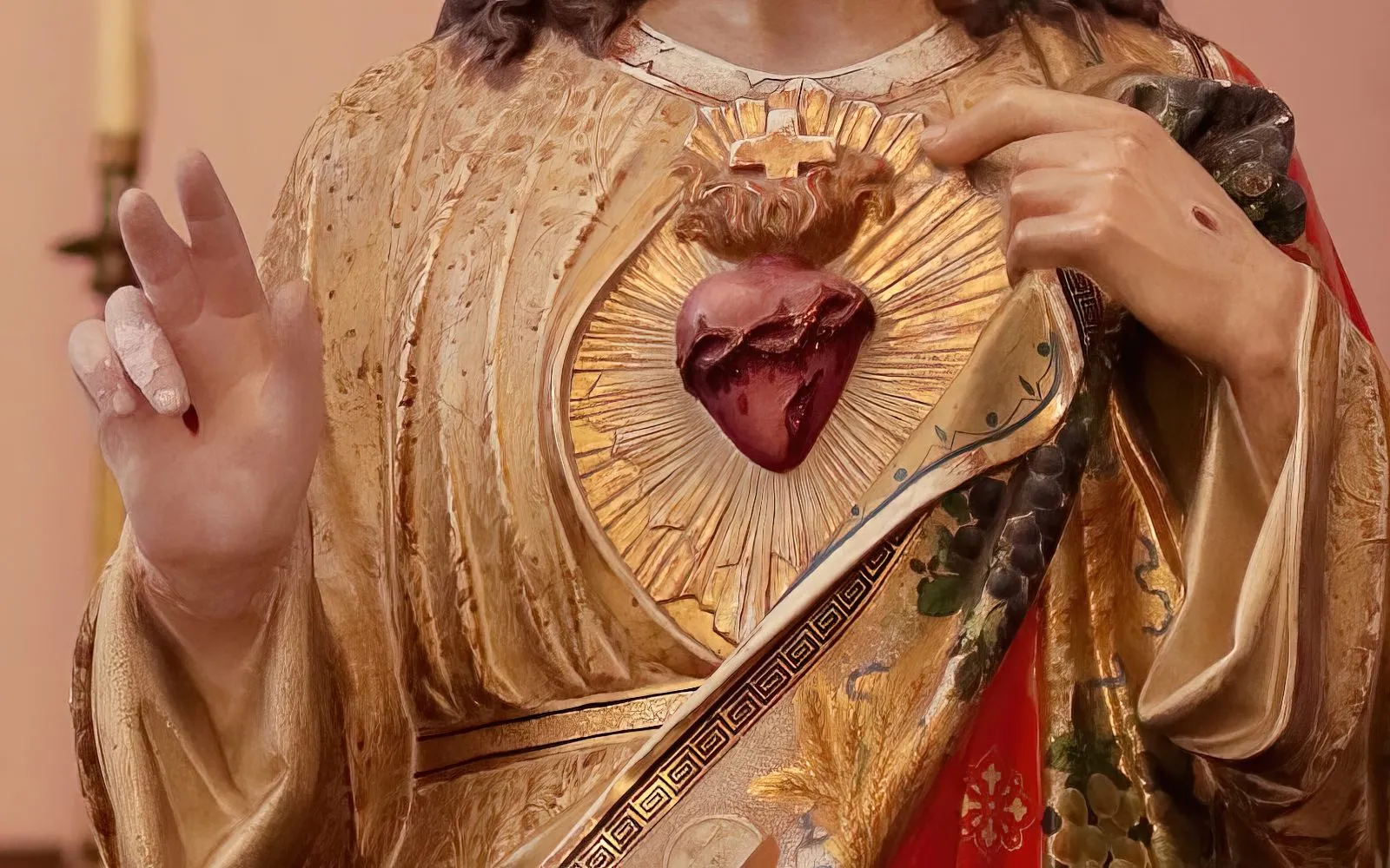 Detalle del Sagrado Corazón de Jesús.?w=200&h=150