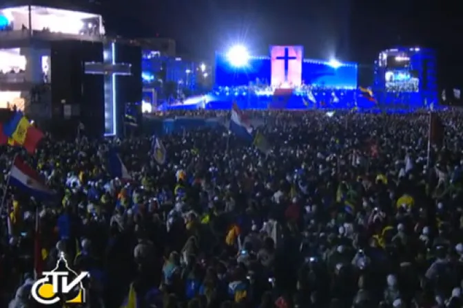 VIDEO: Francisco en Fiesta de Acogida: Cristo los sigue invitando a ser sus discípulos y amigos