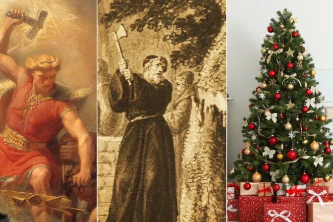 Thor, San Bonifacio y el árbol de Navidad