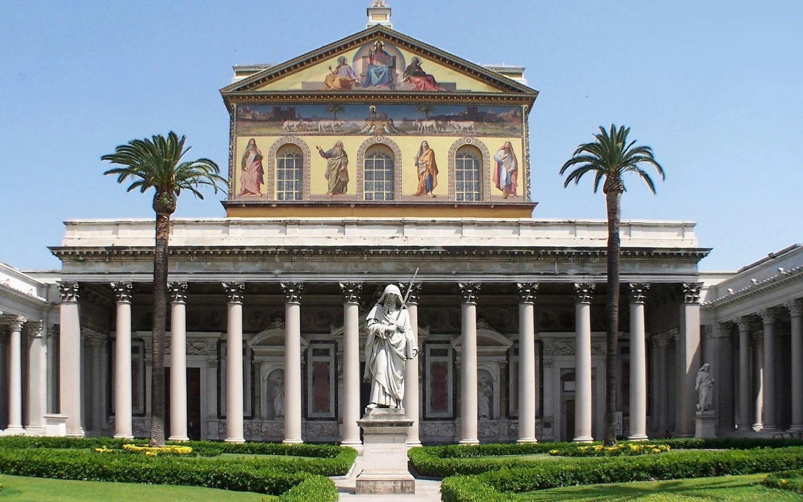 Basílica de San Pablo Extramuros en Roma, donde reposan los restos mortales de San Pablo.?w=200&h=150