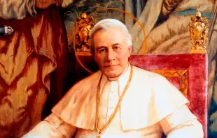 Retrato del Papa San Pío X. Crédito: Fray Pedro Subercaseaux