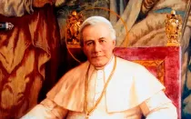 Retrato del Papa San Pío X.