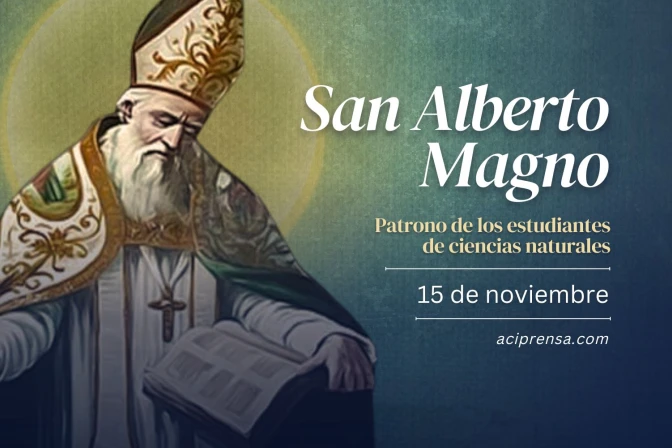 San Alberto Magno, patrono de los estudiantes de CienciasNaturales