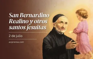 null San Bernardino y otros santos jesuitas, 2 de julio / ACI Prensa