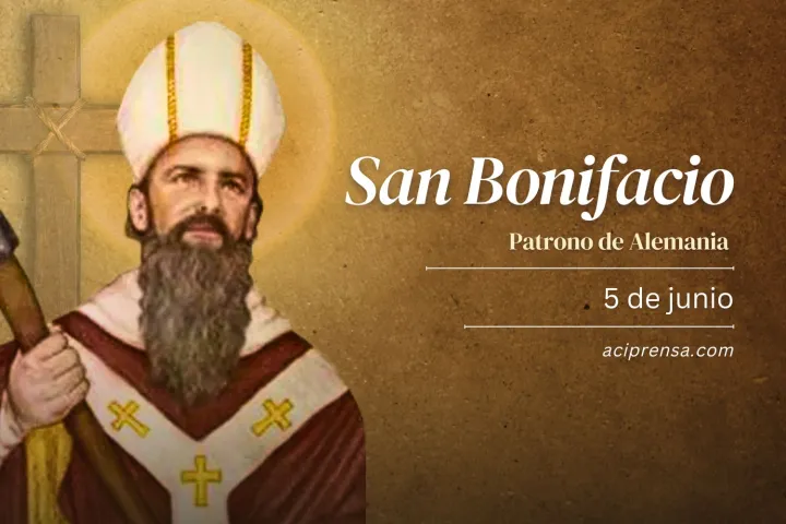 Santo del día 5 de junio: San Bonifacio. Santoral católico | ACI Prensa