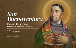 null San Buenaventura, 15 de julio / ACI Prensa