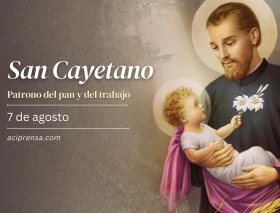 Hoy recordamos a San Cayetano, patrono del pan y del trabajo, el santo de la Providencia