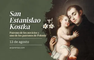 null San Estanislao Kostka, 13 de agosto / ACI Prensa