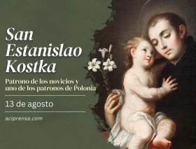 Hoy se celebra a San Estanislao Kostka, patrono de los jóvenes que aspiran al sacerdocio